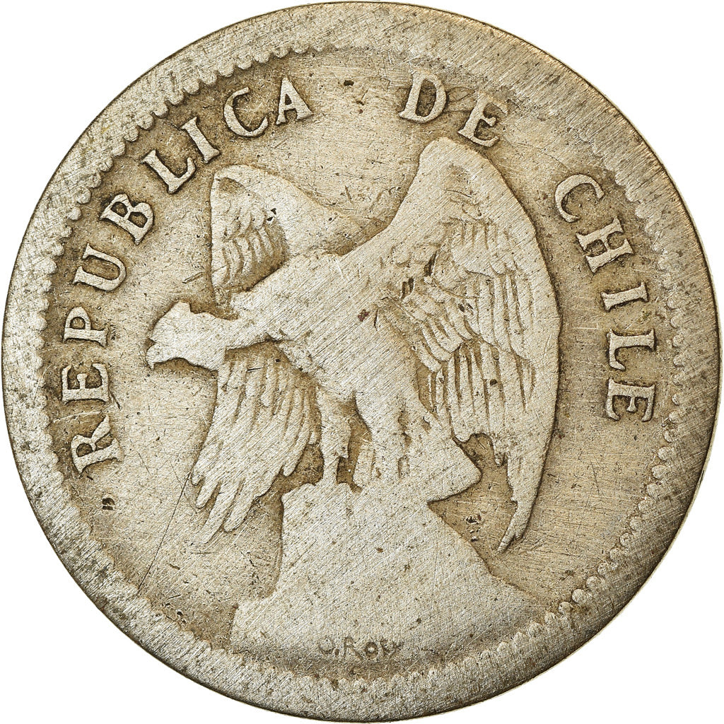 Moneta, Chile, 20 Centavos, 1940, Santiago, VF(20-25), Miedź-Nikiel, KM:167.3