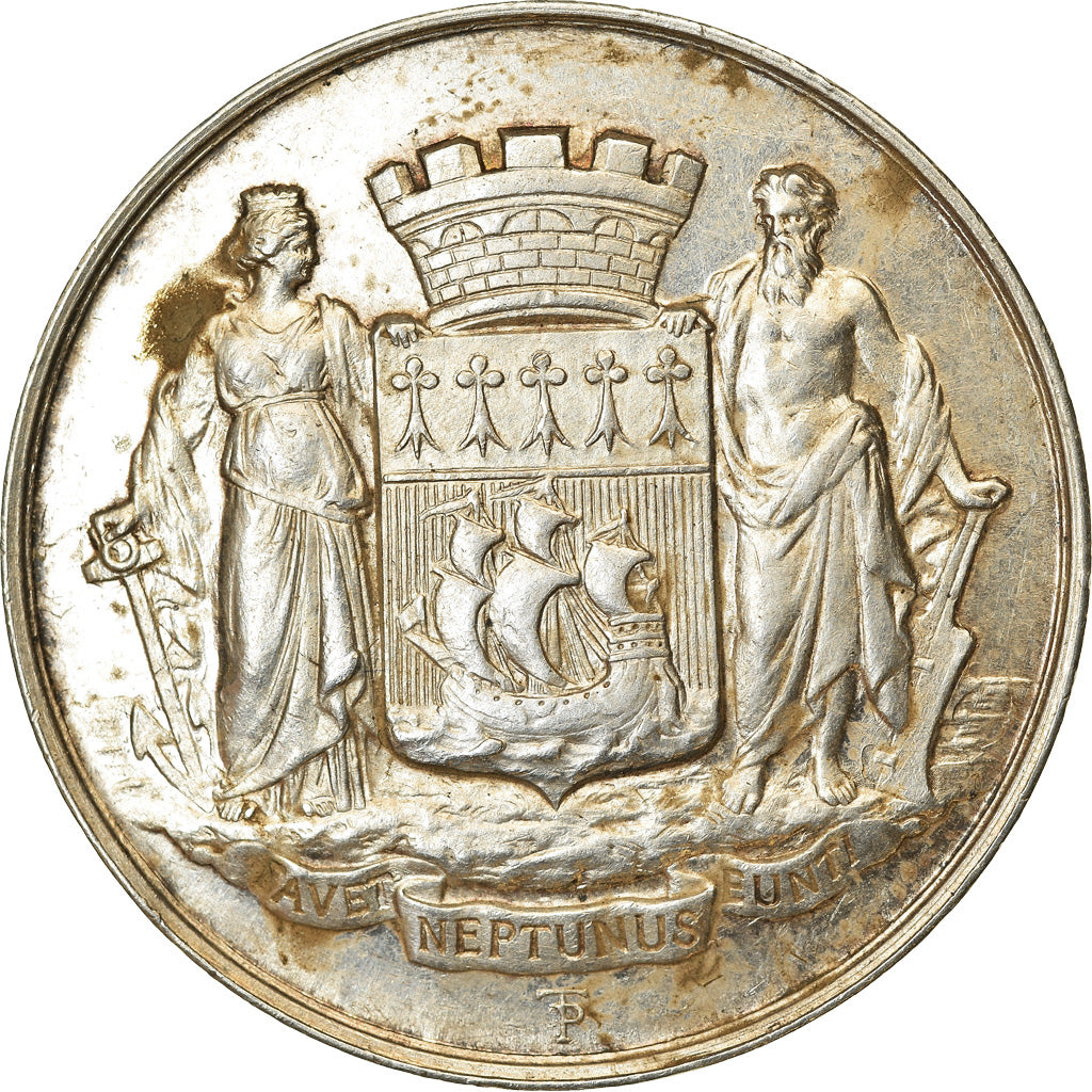 Frankreich, Token, Savings Bank, Caisse d'Epargne de Nantes, VZ, Silber
