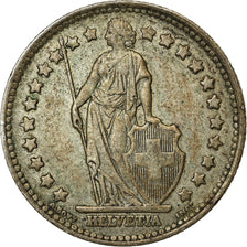 Coin, Switzerland, Franc, 1946, EF(40-45), Silver, KM:24