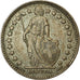 Coin, Switzerland, Franc, 1946, EF(40-45), Silver, KM:24