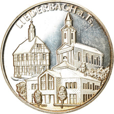 Germany, Token, 1200 jahre Liederbach, History, 1991, AU(55-58), Silver