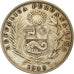 Münze, Peru, 1/2 Sol, 1935, Lima, SS+, Silber, KM:216