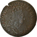 Moneta, Francja, Louis XIV, Liard de France au buste juvénile, deuxième type