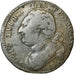Moeda, França, Louis XVI, 12 deniers françois, 12 Deniers, 1792, Dijon