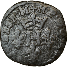 Moneta, Francia, Liard, 1597, Trévoux, MB+, Biglione, Boudeau:1072