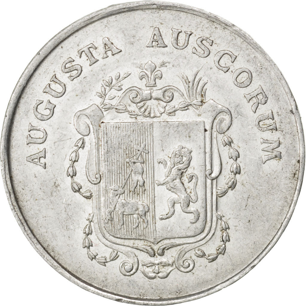 France, 5 Centimes, 1916, EF(40-45), Aluminium, Elie #10.1, 1.12