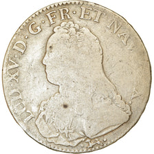 Monnaie, France, Louis XV, Écu aux branches d'olivier, Ecu, 1739, Bayonne, TB