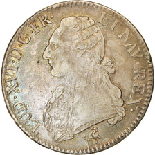 Coin, France, Louis XVI, Écu aux branches d'olivier, Ecu, 1790, Paris