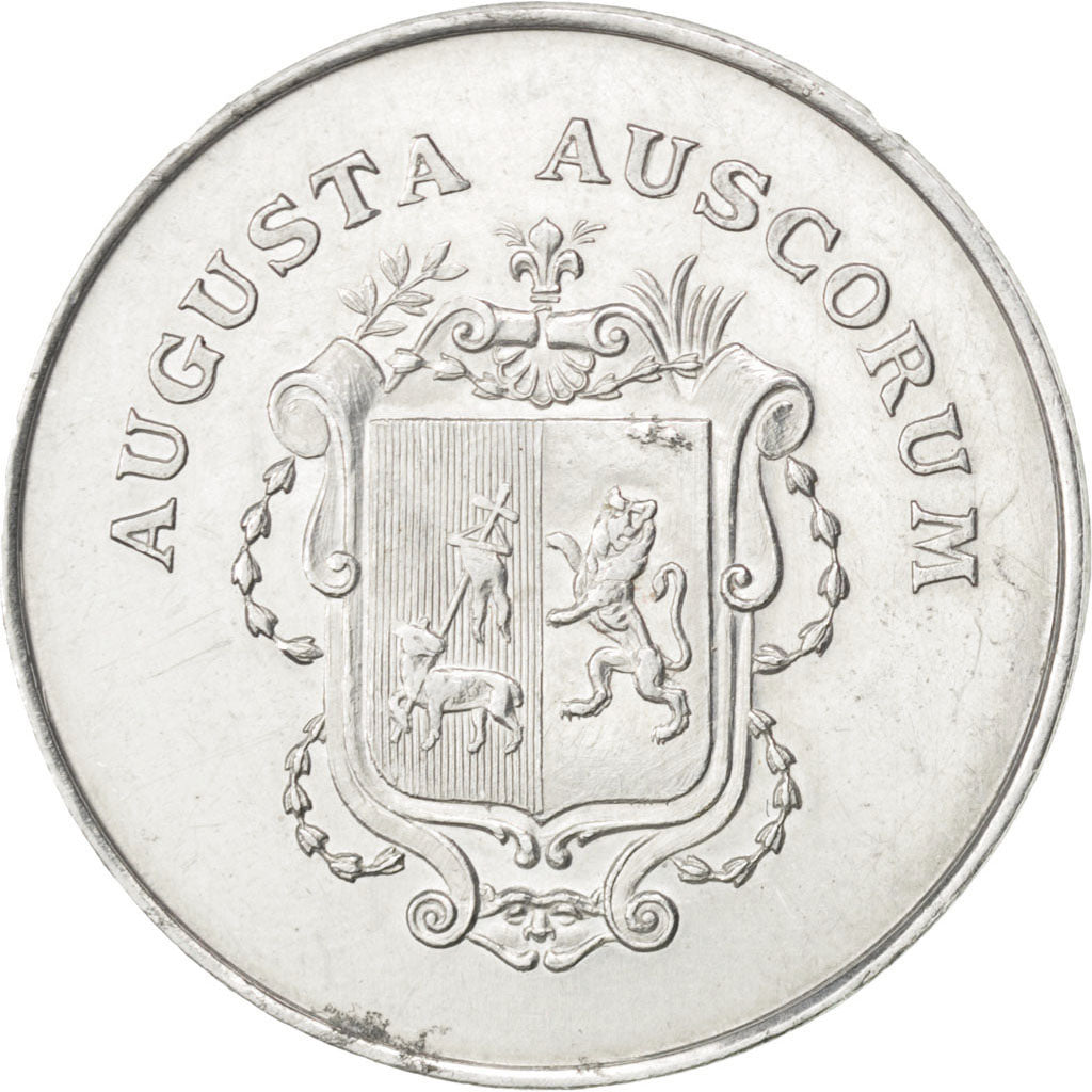 France, 10 Centimes, 1917, EF(40-45), Aluminium, Elie #10.3, 1.63