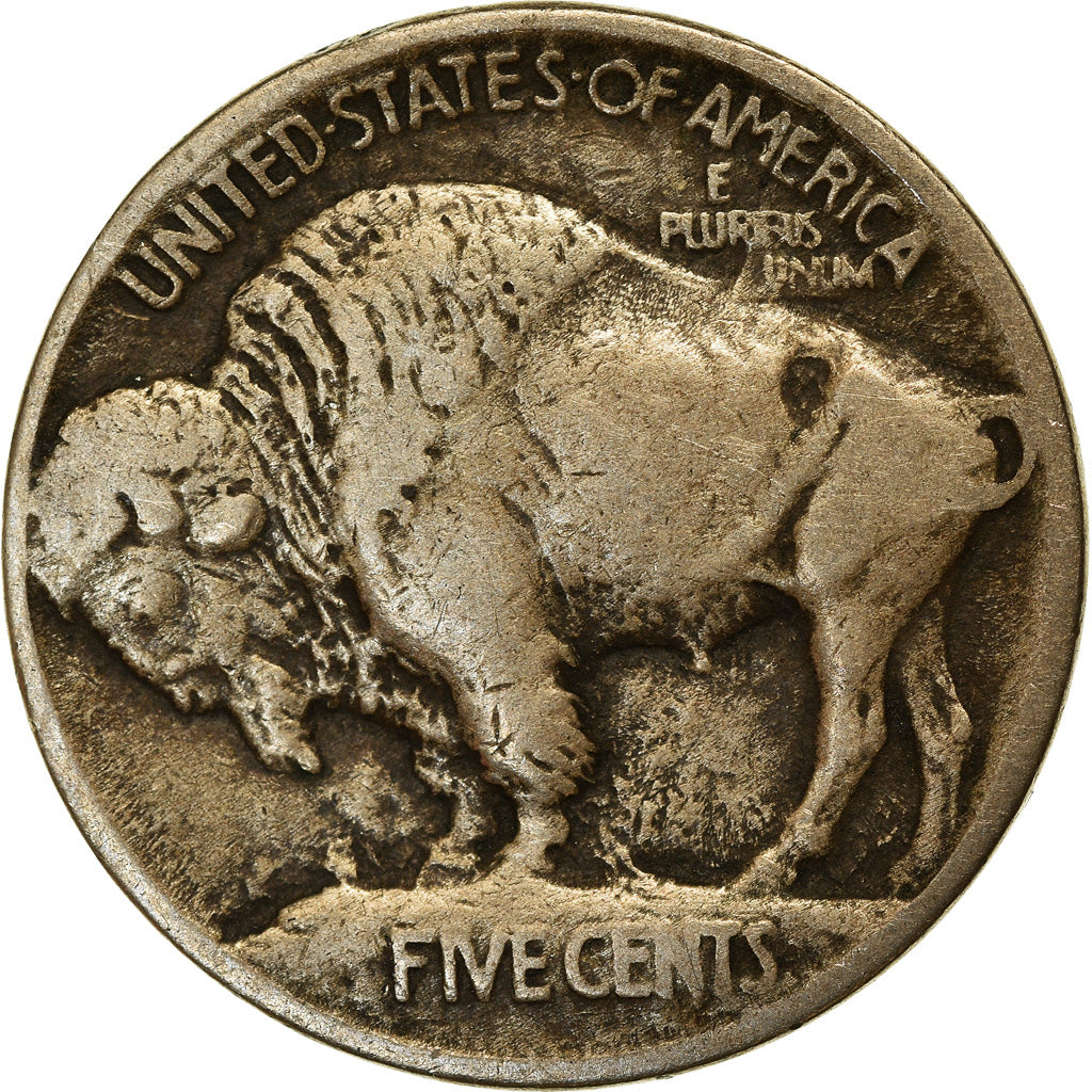 Moneta, USA, Buffalo Nickel, 5 Cents, 1913, U.S. Mint, Philadelphia, VF(30-35)