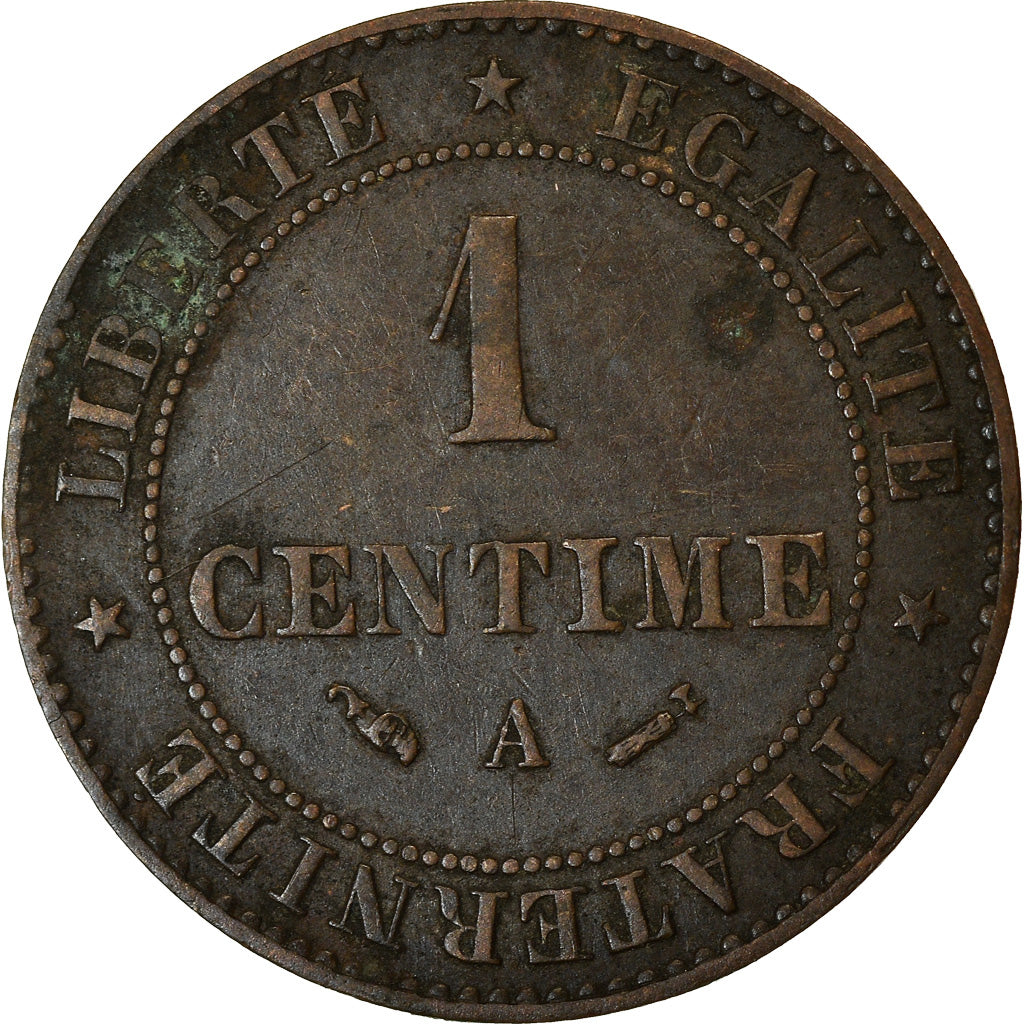 Coin, France, Cérès, Centime, 1882, Paris, EF(40-45), Bronze, KM:826.1