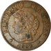 Monnaie, France, Cérès, Centime, 1892, Paris, TTB, Bronze, Gadoury:88