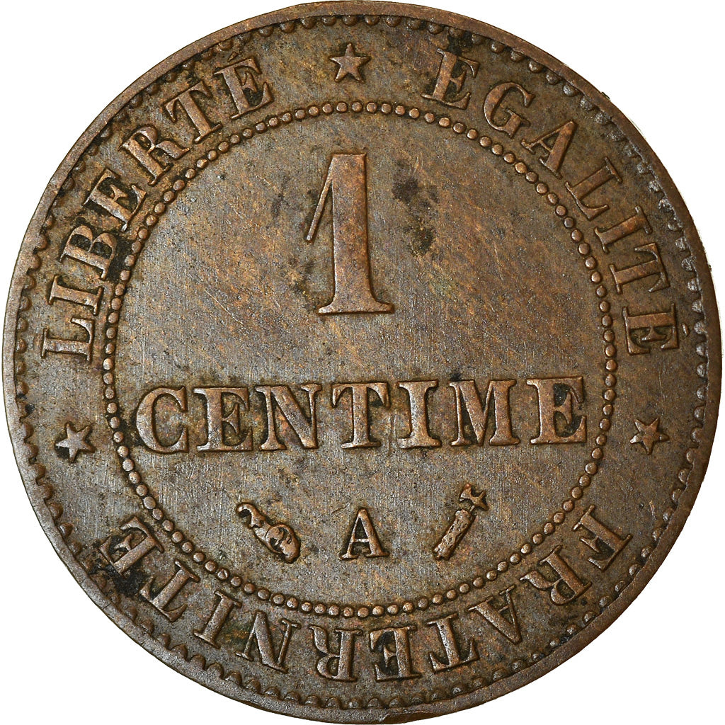 Monnaie, France, Cérès, Centime, 1892, Paris, TTB, Bronze, Gadoury:88