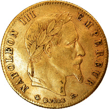 Moneta, Francia, Napoleon III, Napoléon III, 5 Francs, 1863, Paris, BB, Oro