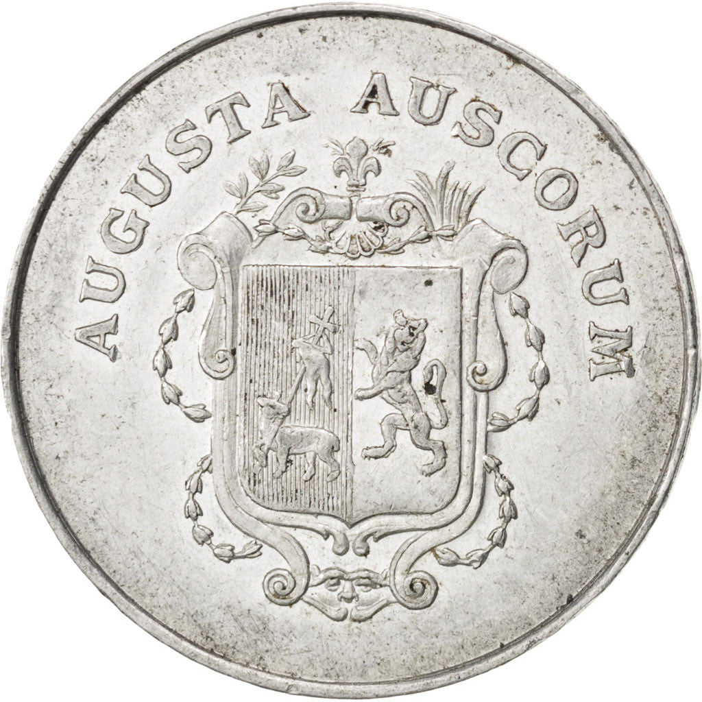 France, 10 Centimes, 1917, EF(40-45), Aluminium, Elie #10.3, 1.59