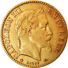 Munten, Frankrijk, Napoleon III, Napoléon III, 10 Francs, 1864, Paris, ZF+