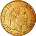 Moneda, Francia, Napoleon III, Napoléon III, 10 Francs, 1864, Paris, MBC+, Oro
