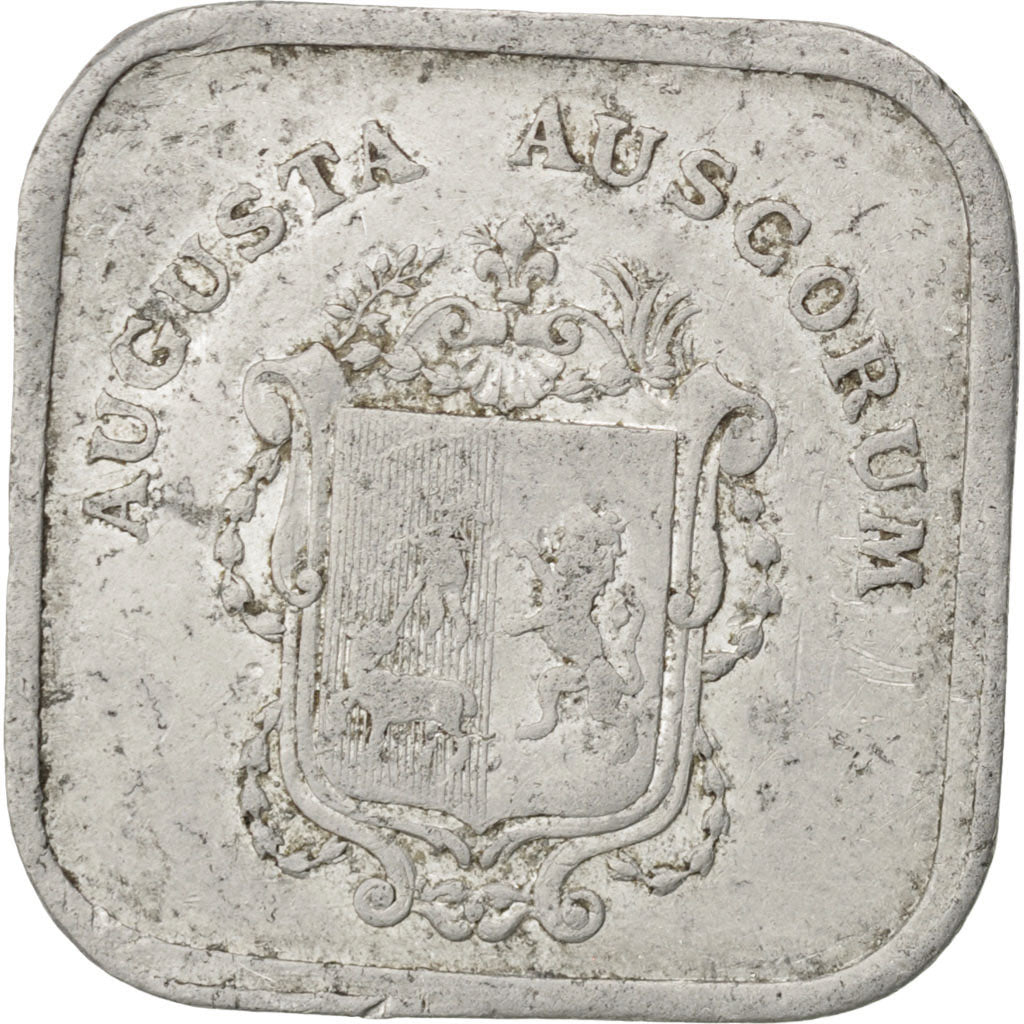 France, 25 Centimes, 1916, VF(20-25), Aluminium, Elie #10.2, 1.31