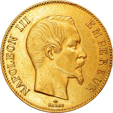 Münze, Frankreich, Napoleon III, 100 Francs, 1859, Paris, SS+, Gold, KM:786.1