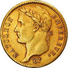 Moneta, Francja, Napoléon I, 20 Francs, 1813, Paris, AU(50-53), Złoto