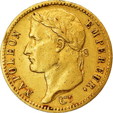 Moneta, Francja, Napoléon I, 20 Francs, 1813, Paris, AU(50-53), Złoto