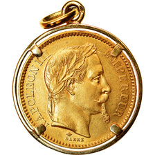 Moneta, Francia, Napoleon III, Napoléon III, 20 Francs, 1863, Paris, Jewel -
