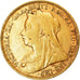 Moneta, Wielka Brytania, Victoria, Sovereign, 1894, EF(40-45), Złoto, KM:785
