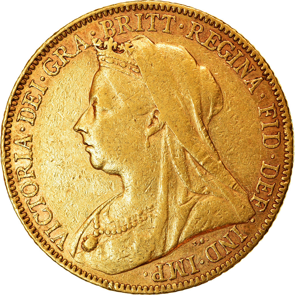 Monnaie, Australie, Victoria, Sovereign, 1896, Melbourne, TTB, Or, KM:13