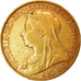 Monnaie, Australie, Victoria, Sovereign, 1896, Melbourne, TTB, Or, KM:13