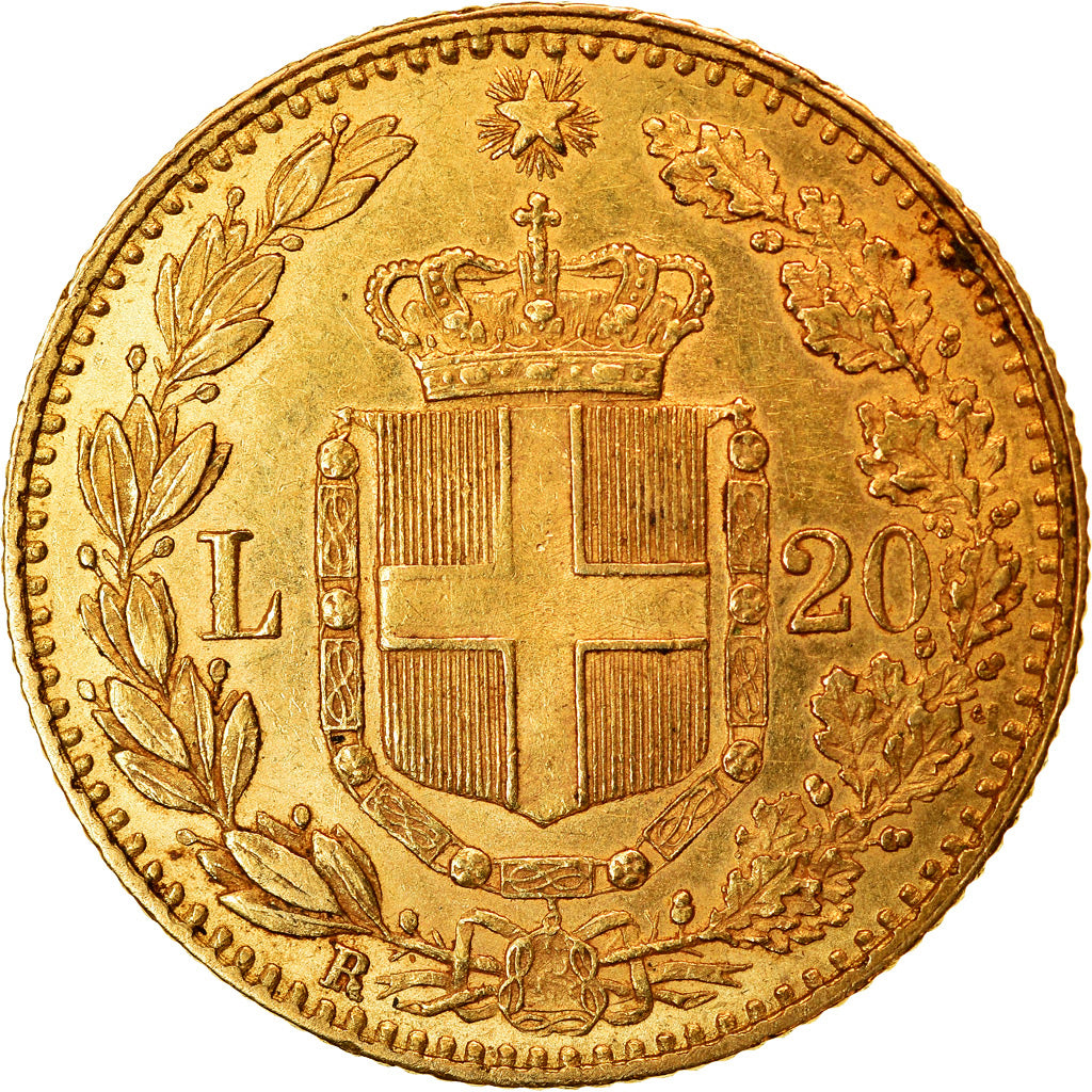 Monnaie, Italie, Umberto I, 20 Lire, 1882, Rome, SPL, Or, KM:21