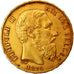 Moneta, Belgia, Leopold II, 20 Francs, 20 Frank, 1874, AU(55-58), Złoto, KM:37