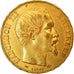 Moneta, Francja, Napoleon III, Napoléon III, 20 Francs, 1855, Paris, AU(50-53)