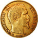 Moneta, Francia, Napoleon III, Napoléon III, 20 Francs, 1858, Strasbourg, BB
