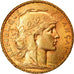 Moneta, Francja, Marianne, 20 Francs, 1906, Paris, AU(55-58), Złoto, KM:847