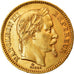 Munten, Frankrijk, Napoleon III, 20 Francs, 1864, Paris, ZF+, Goud, KM:801.1