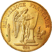 Monnaie, France, Génie, 20 Francs, 1875, Paris, SUP+, Or, Gadoury:1063, KM:825