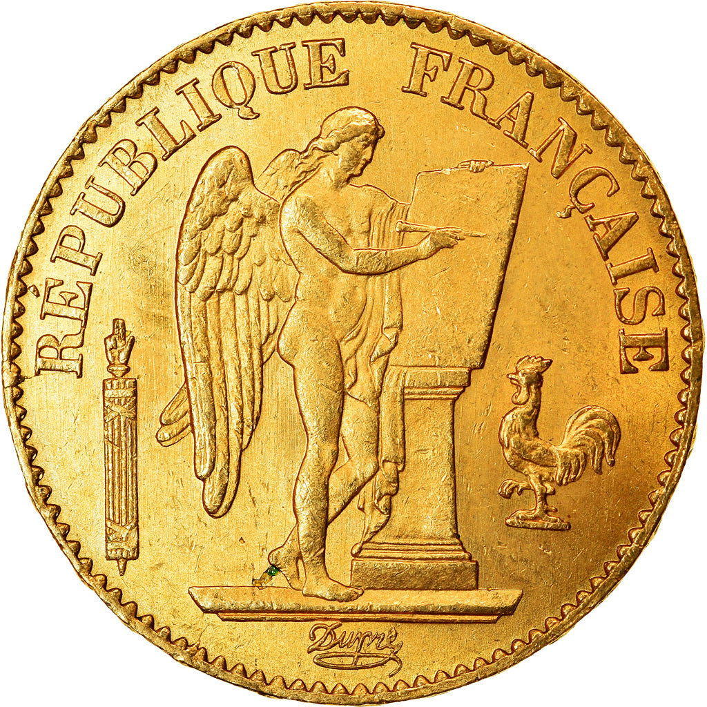 Monnaie, France, Génie, 20 Francs, 1877, Paris, SUP+, Or, Gadoury:1063, KM:825