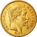 Coin, France, Napoleon III, 20 Francs, 1864, Strasbourg, AU(55-58), Gold