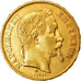 Moneta, Francja, Napoleon III, Napoléon III, 20 Francs, 1868, Strasbourg