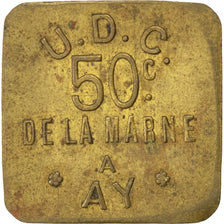 France, 50 Centimes, EF(40-45), Brass, Elie #15.2, 2.77