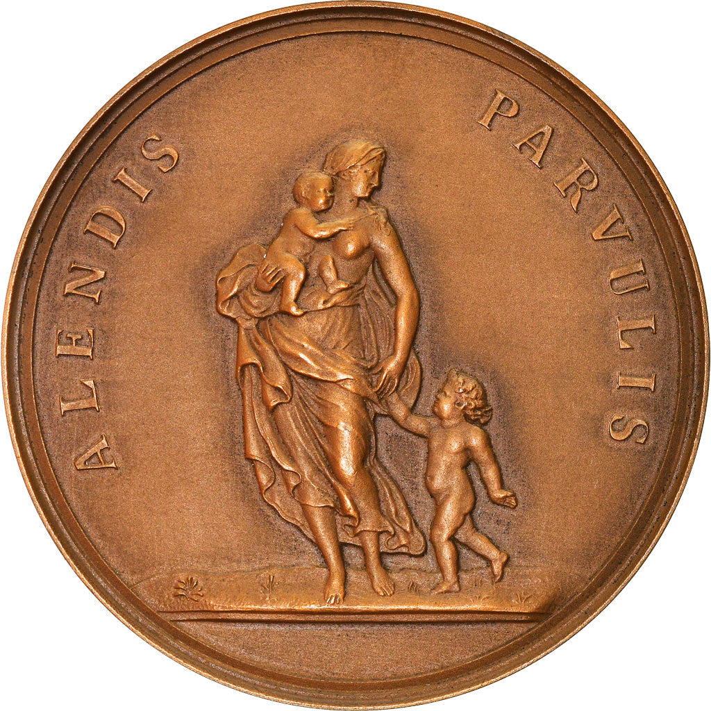 France, Medal, Société Protectrice de l'Enfant, Dubois.H, MS(63), Bronze