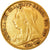 Moneta, Wielka Brytania, Victoria, 1/2 Sovereign, 1901, London, AU(50-53)