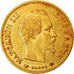 Moneta, Francja, Napoleon III, Napoléon III, 10 Francs, 1855, Paris, AU(50-53)