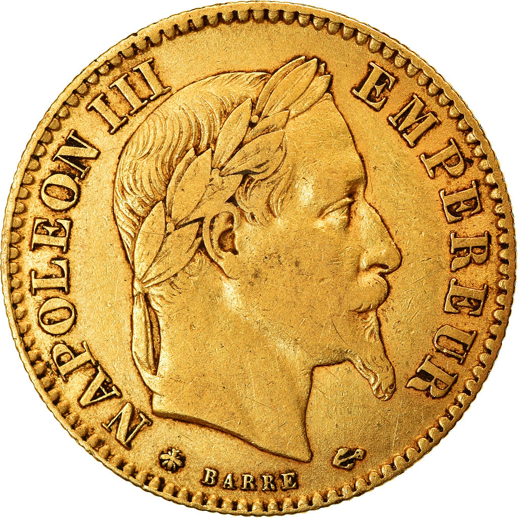 Münze, Frankreich, Napoleon III, Napoléon III, 10 Francs, 1864, Paris, SS