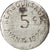Munten, Frankrijk, 5 Centimes, 1917, FR, Iron, Elie:10.1