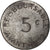 Münze, Frankreich, 5 Centimes, 1917, S+, Iron, Elie:10.1