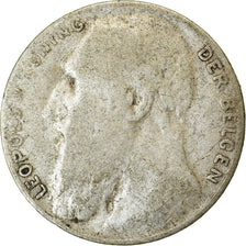 Moneta, Belgio, 50 Centimes, 1901, MB, Argento, KM:50