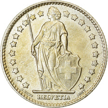 Münze, Schweiz, Franc, 1961, VZ+, Silber, KM:24
