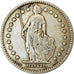 Münze, Schweiz, Franc, 1908, Bern, S+, Silber, KM:24