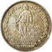 Moneta, Svizzera, Franc, 1940, Bern, MB+, Argento, KM:24